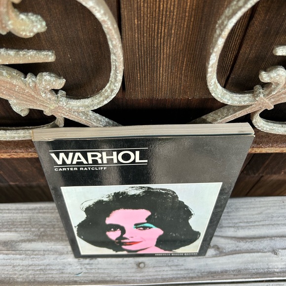 Rare First Edition 1983 Warhol by Carter Ratcliff, Abbeville Modern Masters. - Picture 8 of 10